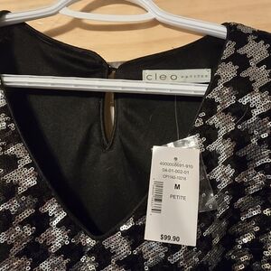 Cleo Petite Sequin Dress